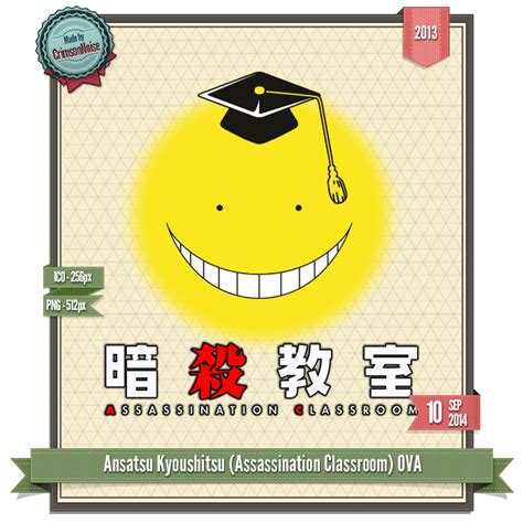 Assassination Classroom Ova Icon By Crimsonnoise On Deviantart