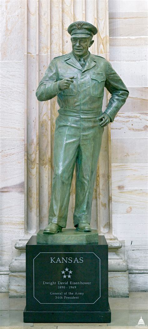 Dwight D. Eisenhower Statue, U.S. Capitol for Kansas | AOC