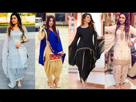 Patiala Shalwar Suits Design Punjabi Dresses Designs Punjabi