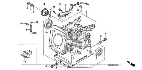 Honda Engines GX200 HX ENGINE JPN VIN GCAE 1000001 TO GCAE 1899999