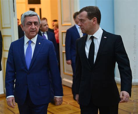 President Serzh Sargsyan met with the Chairman of the Government of RF ...