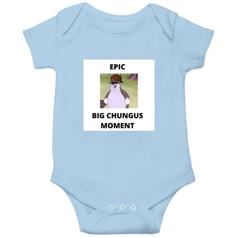 Epic Big Chungus Moment Logo Onesies