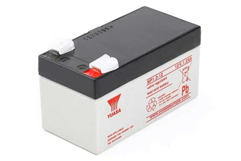 YUASA Bleiakku NP1 2 12 12V 1 2Ah VdS Axcom Shop De