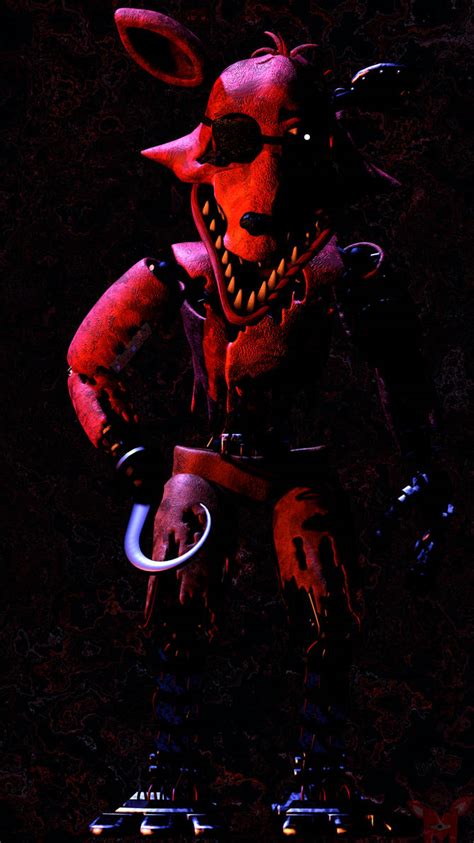 Fnaf Blender Withered Foxy By Mikol1987 On Deviantart