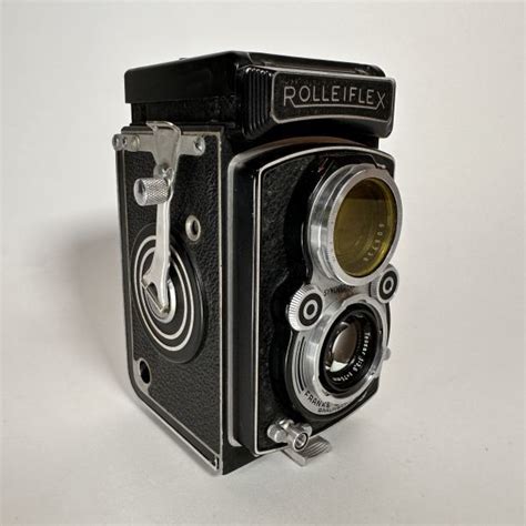 【傷や汚れあり】【現状品専用ケース付属】rolleiflex ローライフレックス Drp Drgm Tessar 135 F75mm