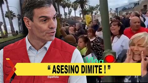 BRUTAL ABUCHEO a Pedro Sánchez en Las Palmas YouTube