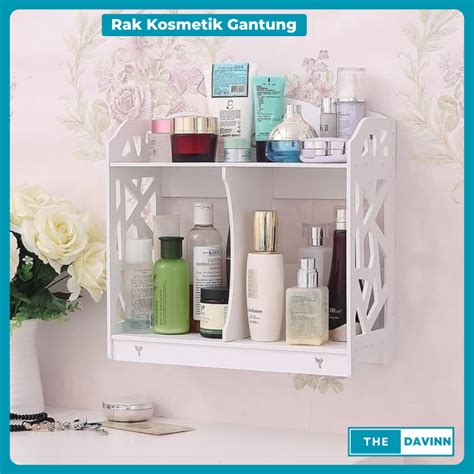 Jual Rak Kosmetik Gantung Tempat Penyimpanan Make Up Rak Kosmetik