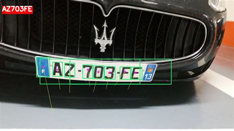 Car number plate recognition python - zillalasopa