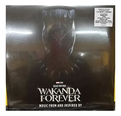 Vinilo Black Panther Wakanda Forever Ost Nuevo Y Sellado