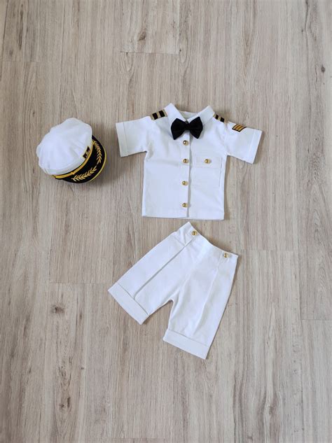 Sailor Shirt-captain Hat-us Navy Dress-navy Costume-united States Navy ...