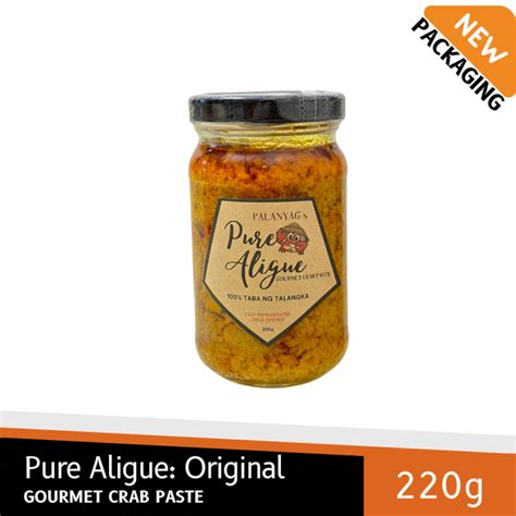 Pure Aligue 220g Original Flavor Purong Taba Ng Talangka Premium