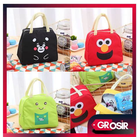 Jual Tas Bekal Karakter Ukuran Besar T Lunch Bag Perlengkapan