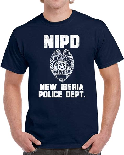 New Iberia Police Department Dept Nipd Officer Inspired Custom City