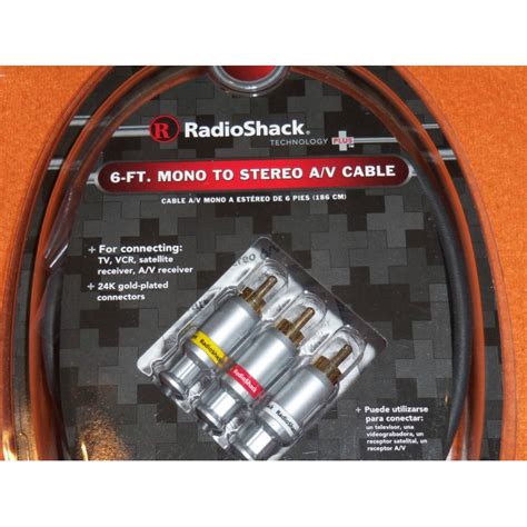 Buy From Radioshack Online In Egypt Radioshack Ft Stereo Mono Cable