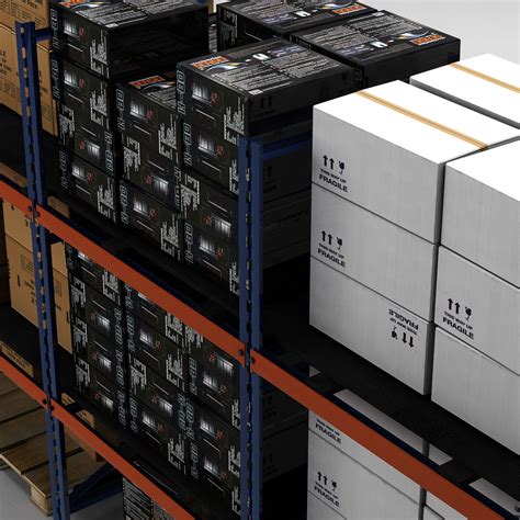 warehouse rack set  model