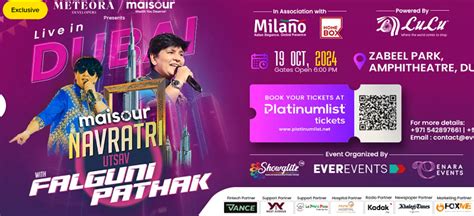 Falguni Pathak Garba Tickets Price List Night Time Location