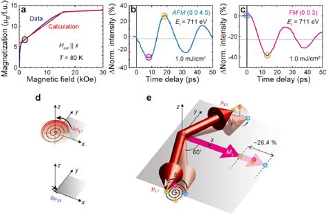 Net Magnetization Modified By The Photoexcited Afm Magnon A Hext