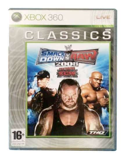 Wwe Smackdown Vs Raw 2008 Xbox 360 Classics