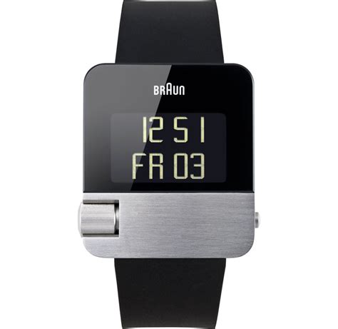 Braun BN10 digital watch - Luxurious Magazine