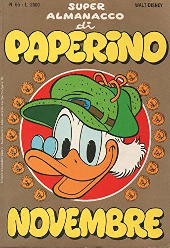 Super Almanacco Paperino Seconde S Rie Novembre