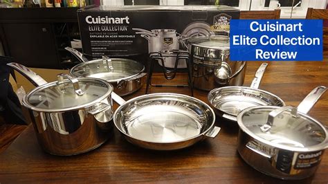 Cuisinart Elite Collection 11 Piece Nesting Cookware Set Review Youtube