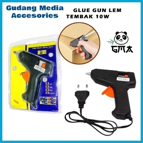 Jual Hot Melt Glue Gun Watt Alat Lem Tembak Pistol Mini W Hemat