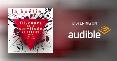 Discours de la servitude volontaire by Étienne de La Boétie Audiobook