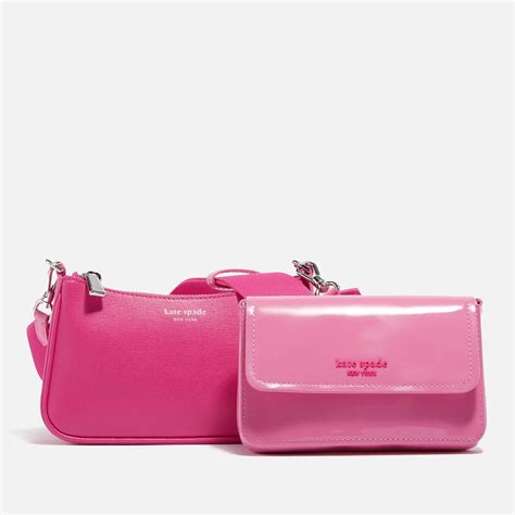 Kate Spade New York Double Up Saffiano Leather Crossbody Bag