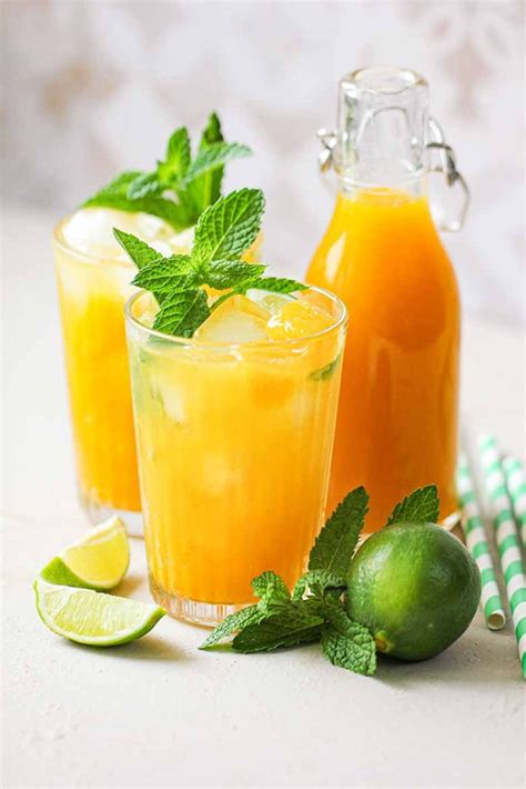 Mango Mocktail With Sprite