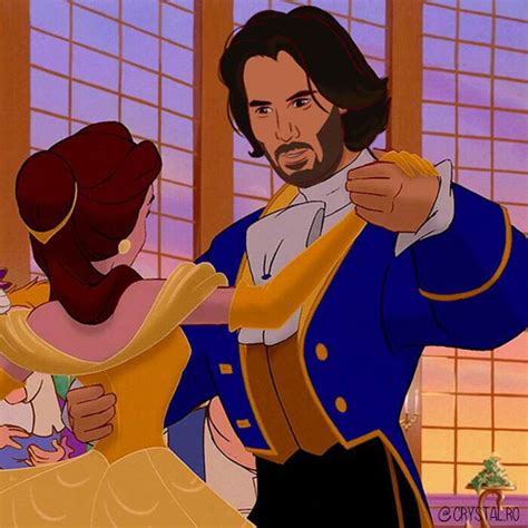 Artista Immagina Keanu Reeves Nei Panni Di Principi Disney Ed Perfetto