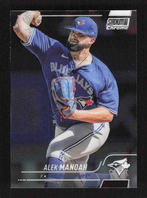 Alek Manoah Stadium Club Chrome Toronto Blue Jays Ebay