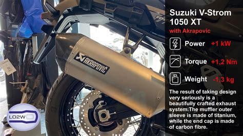 Top 6 Full Exhaust Sound Suzuki V Strom 1050 XT Akrapovic SC Project