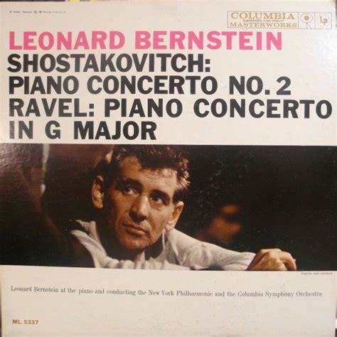 Leonard Bernstein Conducts The New York Philharmonic Orchestra And The