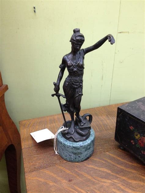 Blind Lady Justice Statue • The Architectural Warehouse