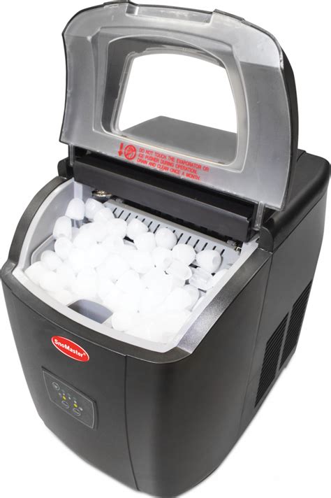 SnoMaster 12Kg Counter Top Ice Maker Black UNIVAC