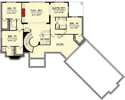 Ranch Home Plan With Walkout Basement 89856ah Architectural Designs