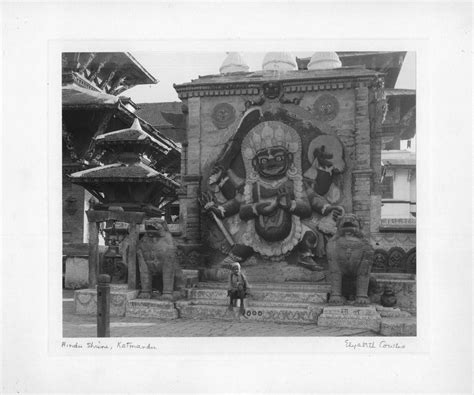 Kaal Bhairav shrine, Kathmandu circa 1950. | Scrolller