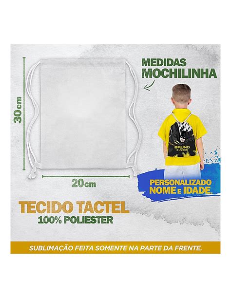 Mochilinhas Bag Personalizada Nome E Idade Garten Of Banban Deixe