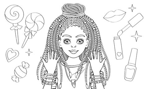 Desenhos De Maquiagem Para Colorir 90 Páginas Para Meninas