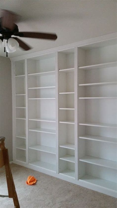 How To Build Easy Built Ins From Ikea Billy Bookcases Artofit