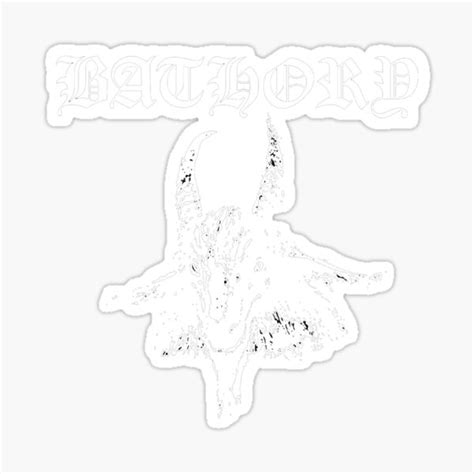 Bathory Logo Stickers Redbubble