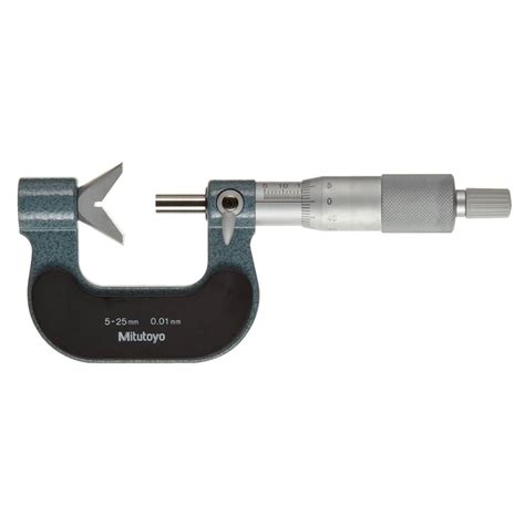 V Anvil Micrometer Flute Mm Mitutoyo Jsr Group