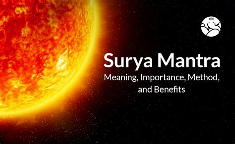 Surya Mantra: Meaning, Importance, Method, and Benefits