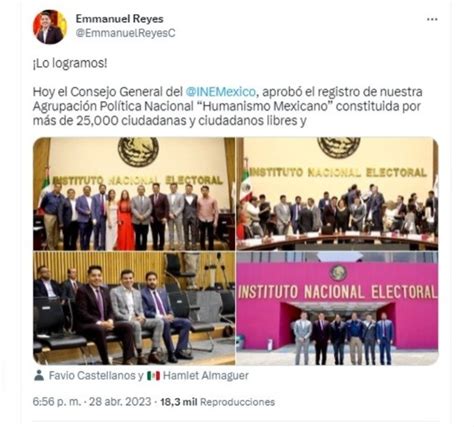 Luz Del Mundo Ine Da Registro A Humanismo Mexicano Agrupaci N