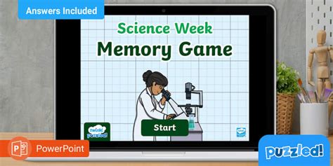 Science Week Powerpoint Memory Game Stem Game Twinkl