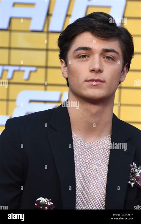 Los Angeles California Usa 1st August 2022 Actor Asher Angel Attends The Los Angeles Premiere