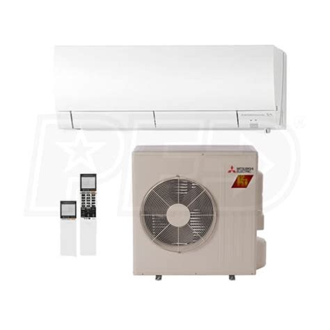 Mitsubishi 18 000 Btu 21 Seer Ductless Mini Split Heat Pump 60 Off