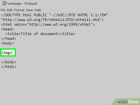 How To Insert An Image In Html