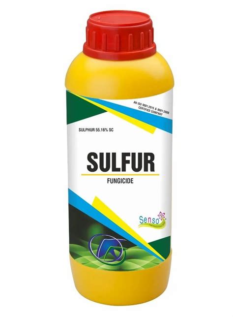 Senso Agrotech Sulfur Systemic Fungicide Sulphur 1 Litre At Rs 180kg