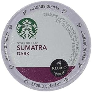 Starbucks Sumatra Dark Roast Coffee Keurig K-Cups, 16 Count: Amazon.com ...